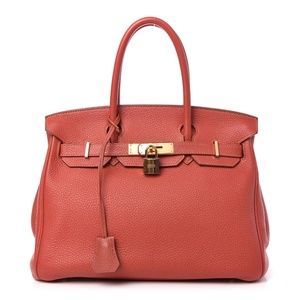 Hermes Birkin 30 Togo Sanguine
